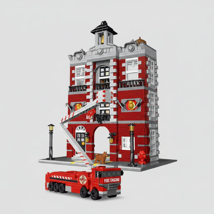 Fire station | Building blocks
