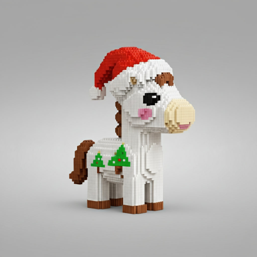 Christmas horse | Building bricks