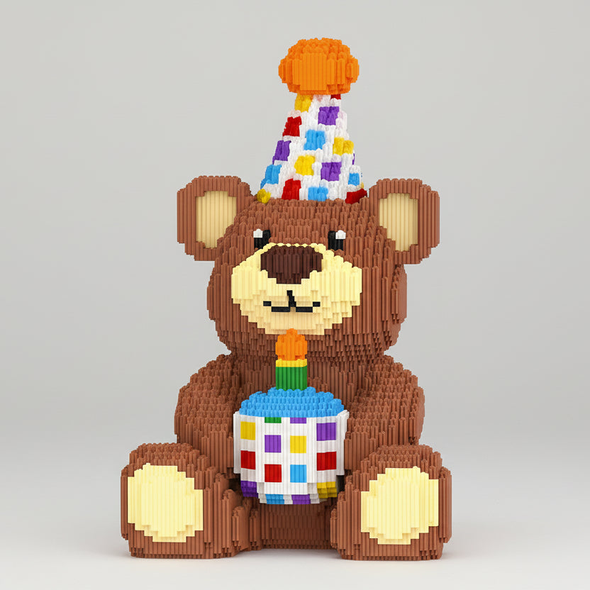 Birthday Bear | Building blocks