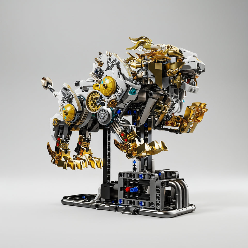 Moving Lion | Building Blocks