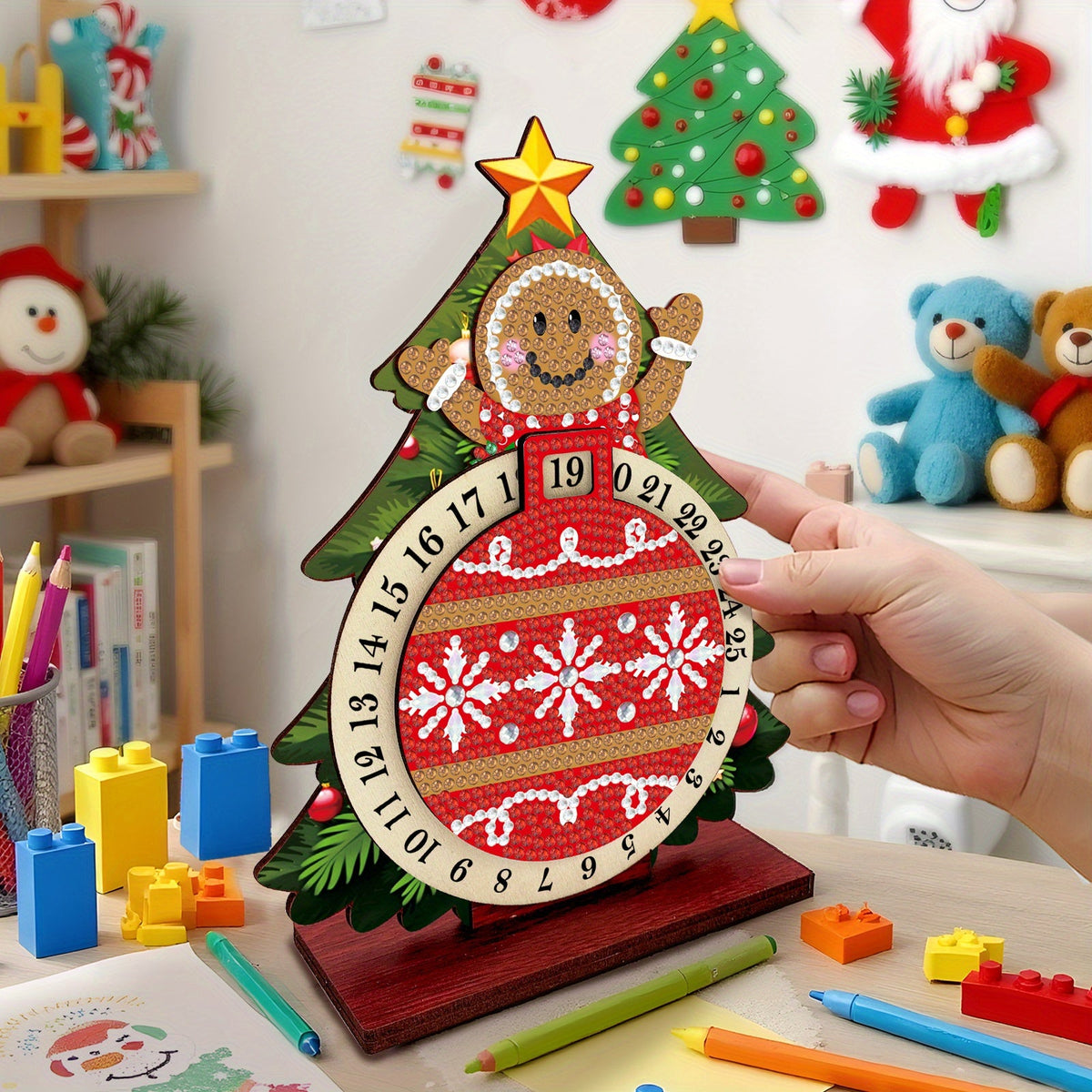 Cookie in Christmas Tree | Calendar | Diamond Painting