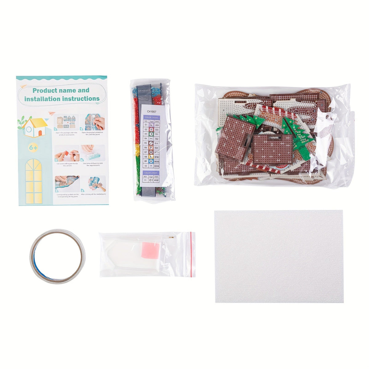 Christmas House | Building Kit | Diamond Painting