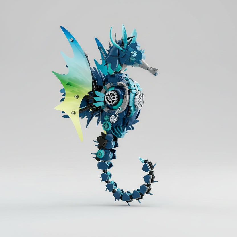 Moving Seahorse | Building blocks