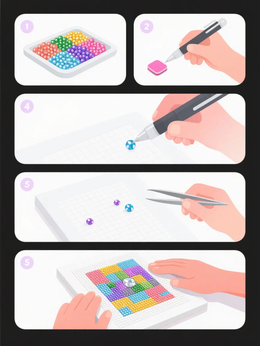 Red Butterfly | Calendar | Diamond Painting