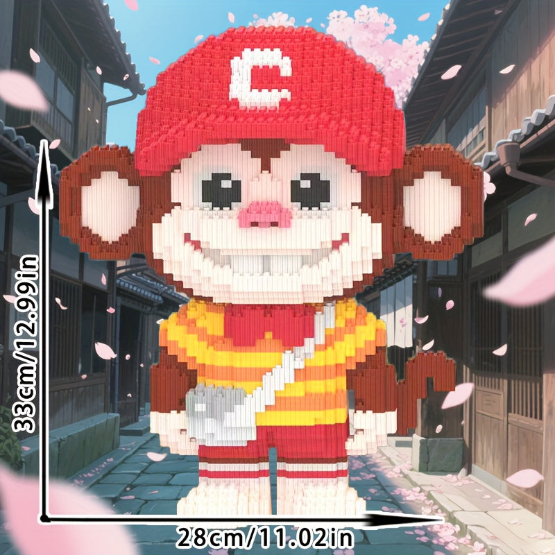 Monkey with Cap | Building Blocks