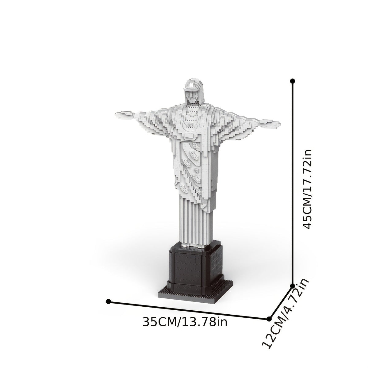 Mega Christ the Redeemer statue | Building blocks