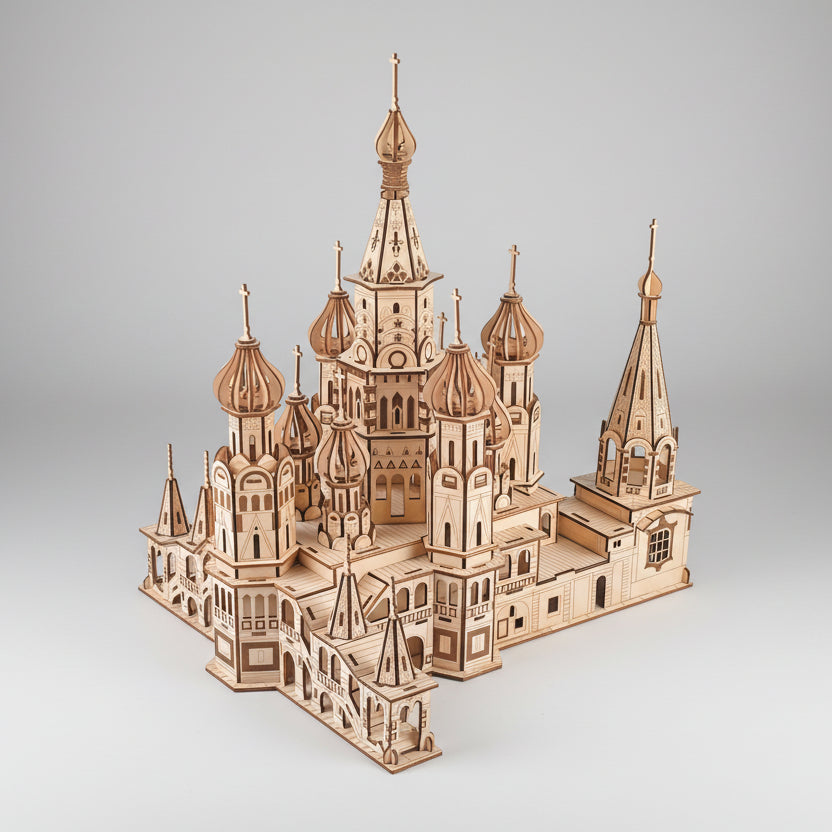 St. Basil's Cathedral | Wooden Model Kit