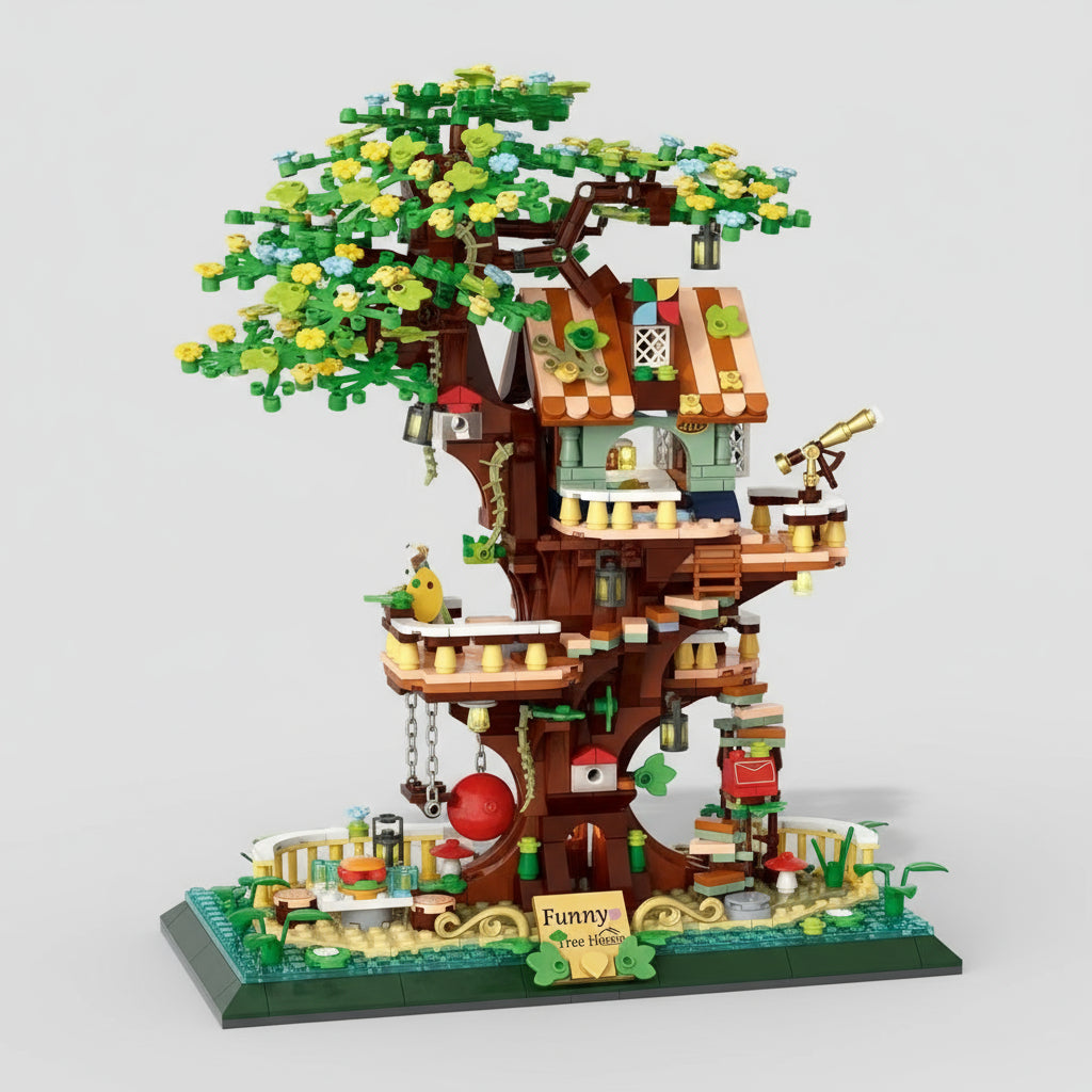 Creative treehouse | Building bricks