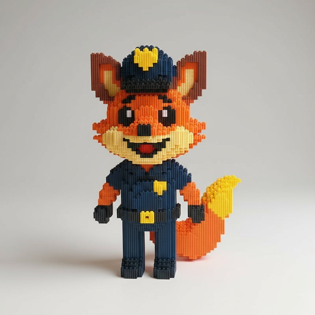 Police Fox | Building Blocks