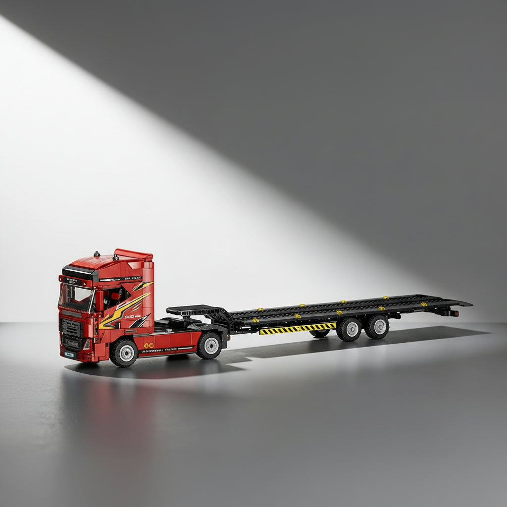 Large red truck | Building blocks