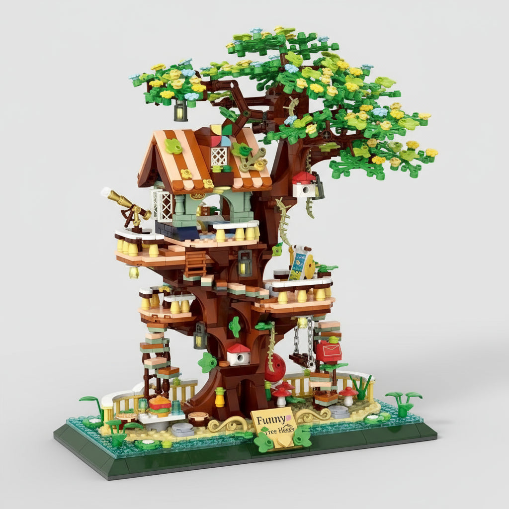 Creative treehouse | Building bricks