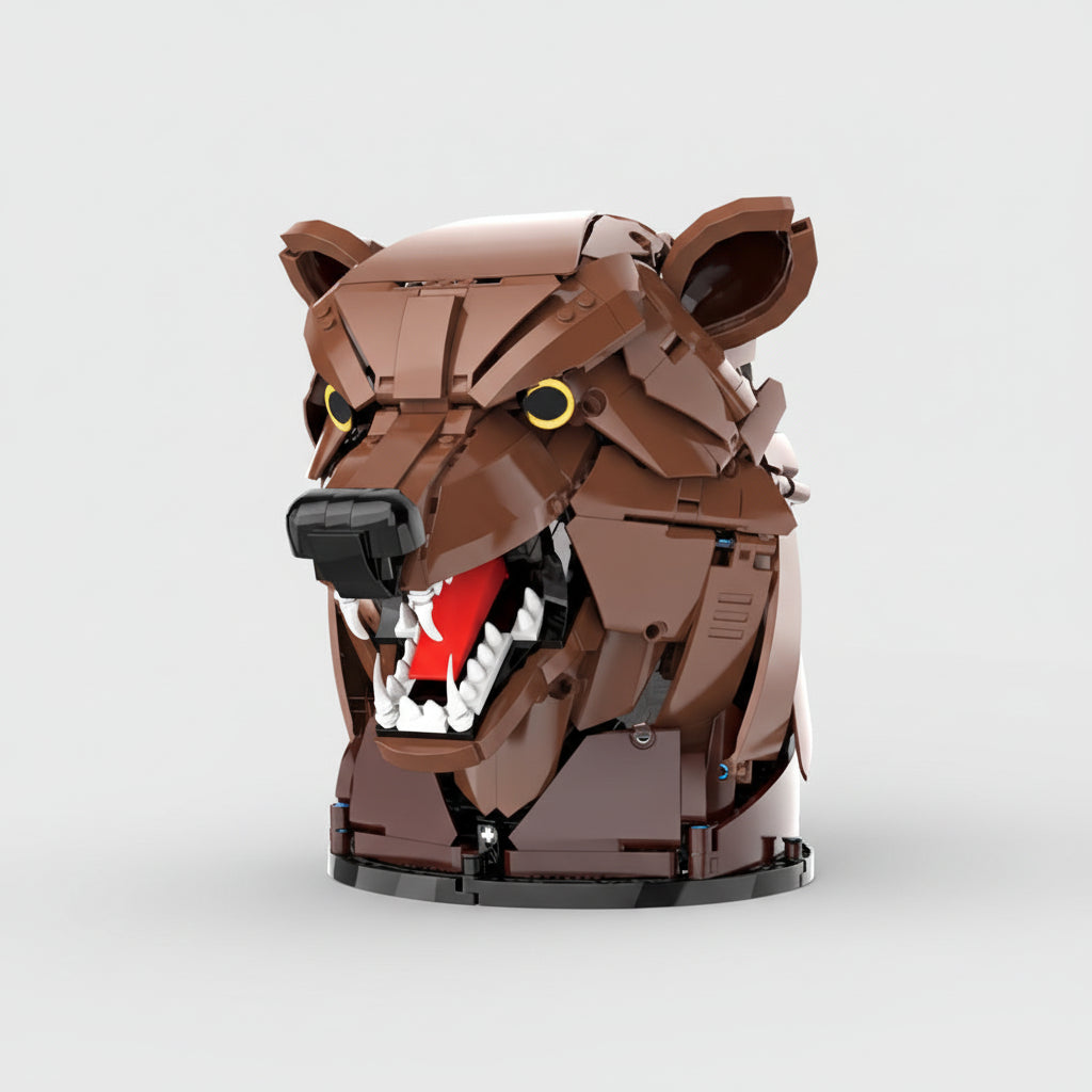 Bear head | Building blocks