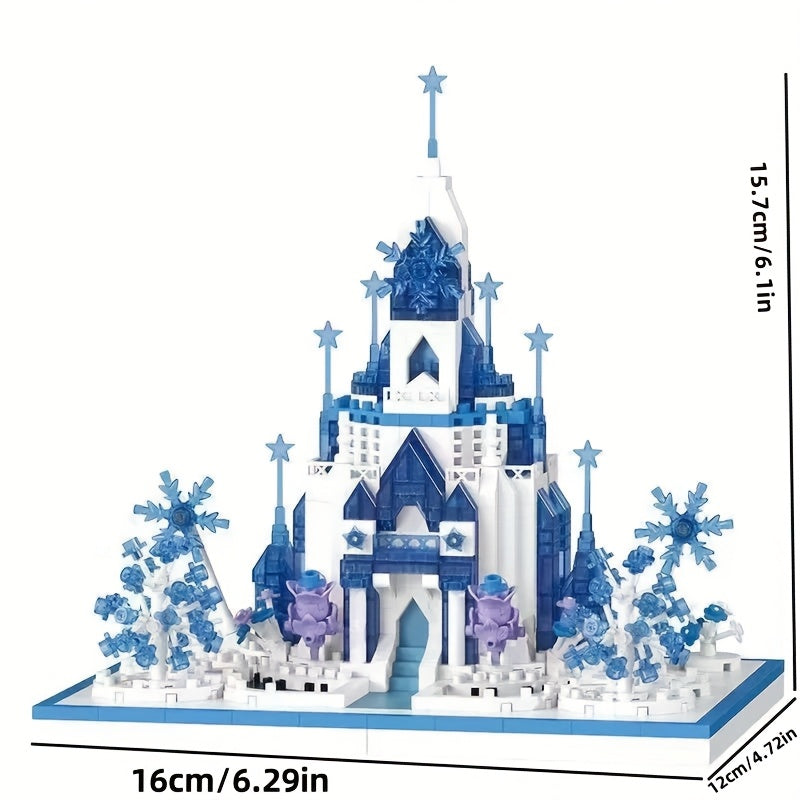 White fairy-tale castle | Building bricks