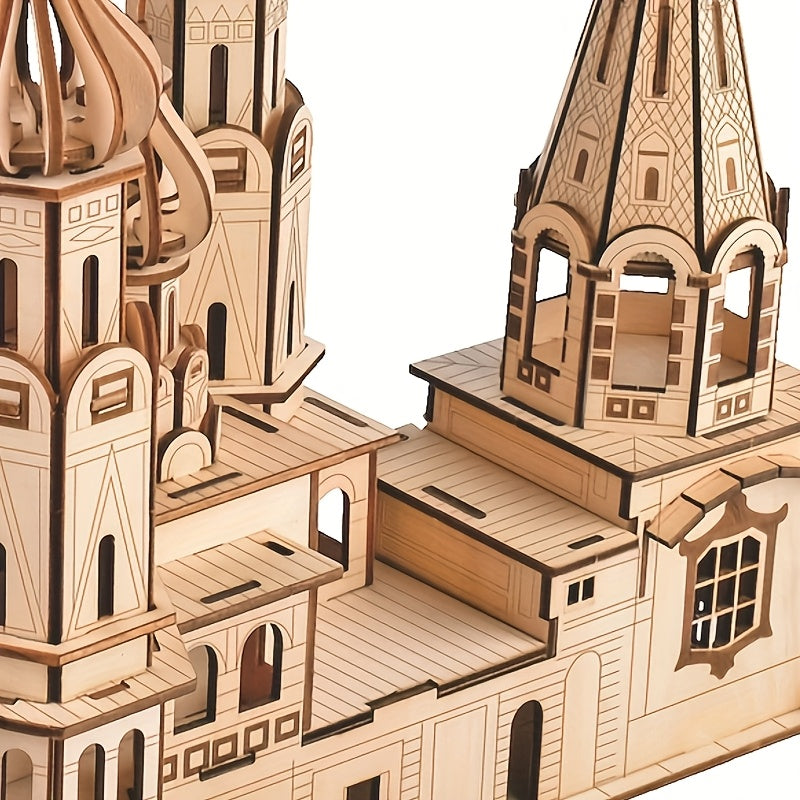 St. Basil's Cathedral | Wooden Model Kit