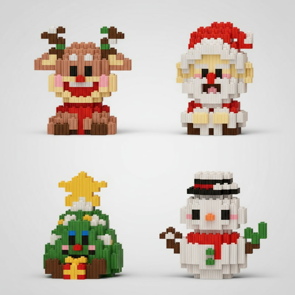 4 Christmas minis | Building blocks