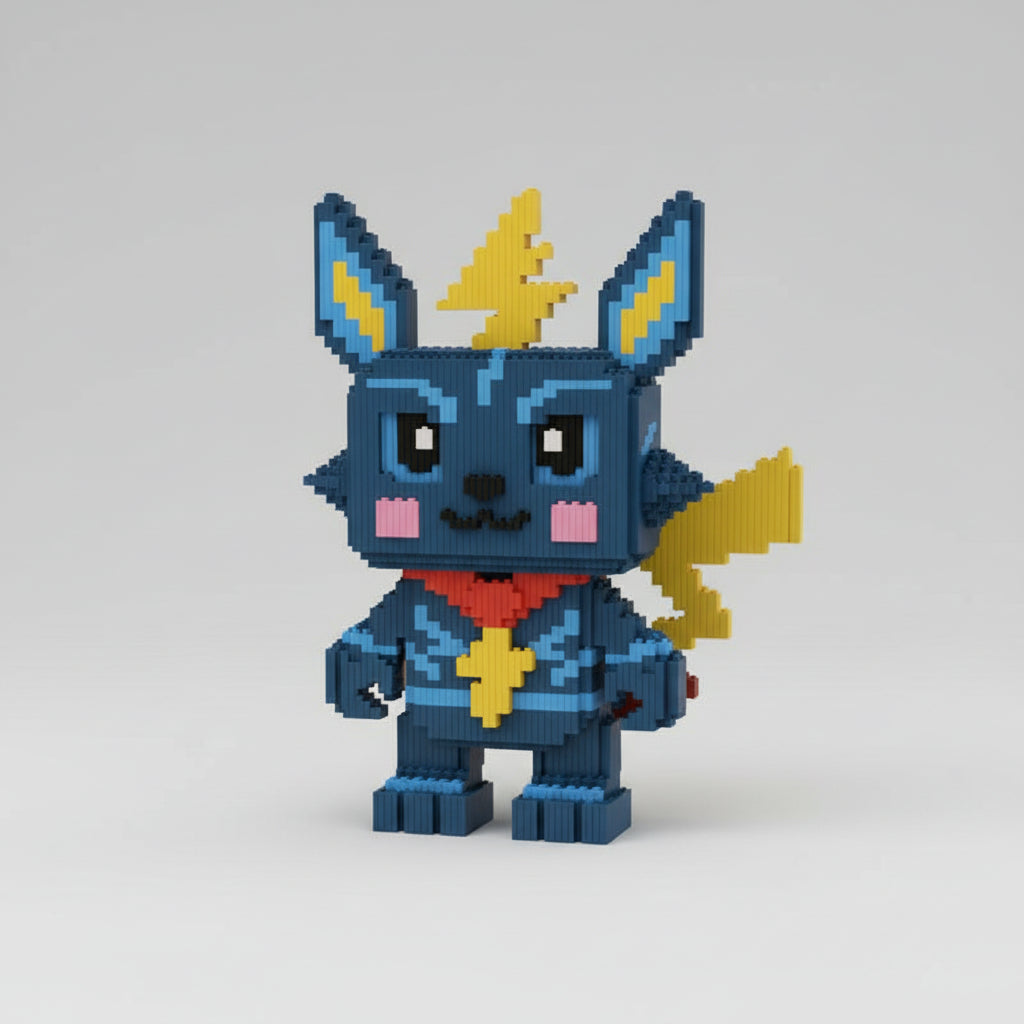 Lightning cat | Building bricks
