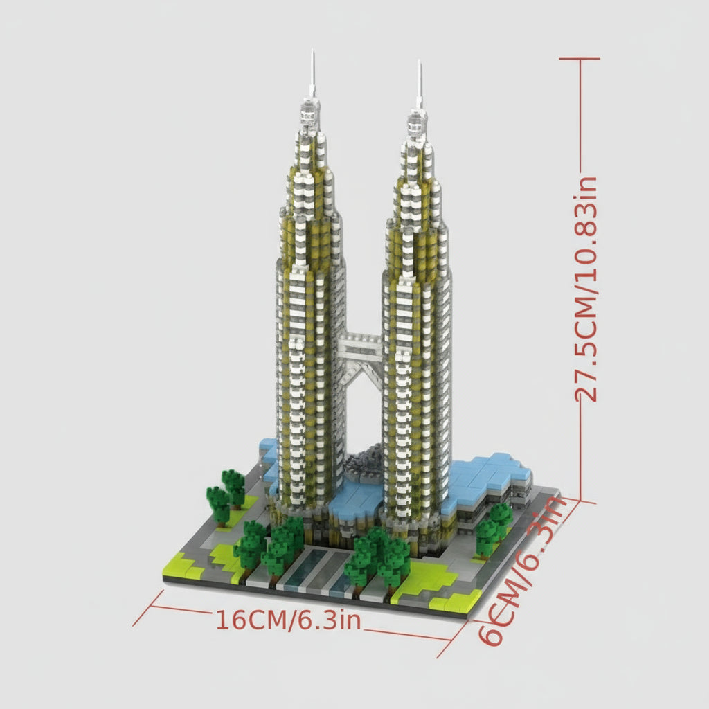 Petronas Twin Towers | Building bricks