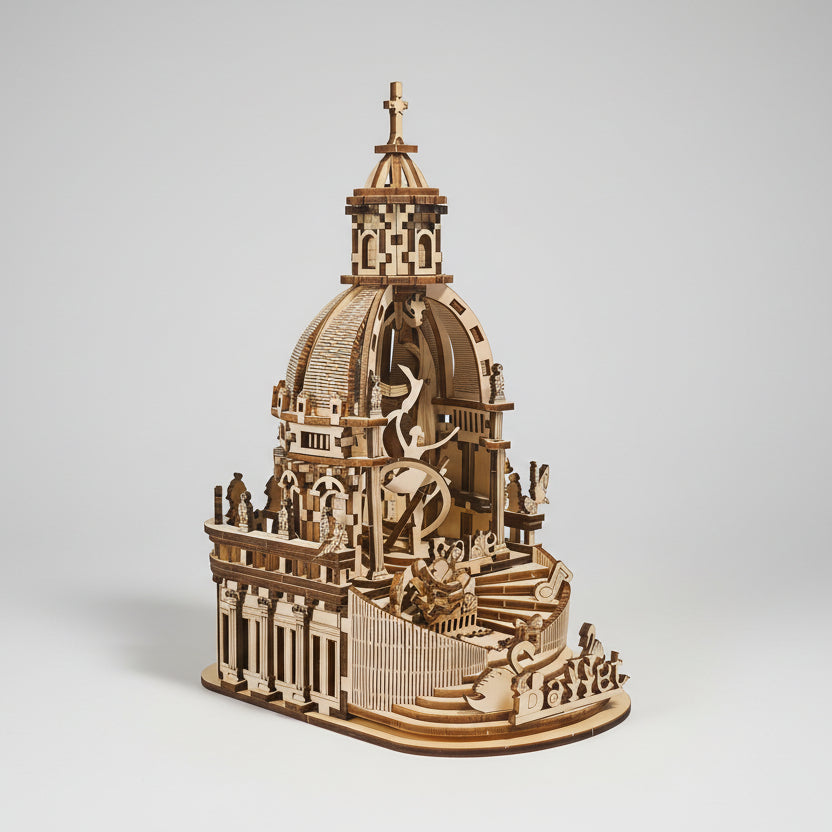 3D Dream of the Little Swan | Wooden Construction Kit