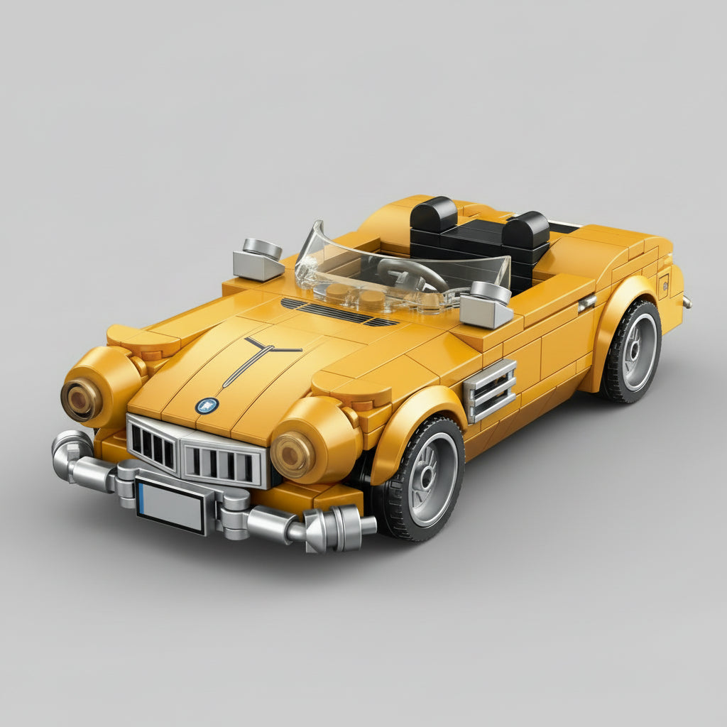 Yellow convertible | Building blocks