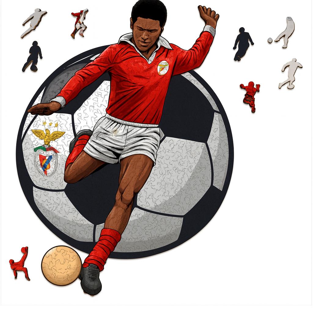 Eusébio | Wooden Puzzle