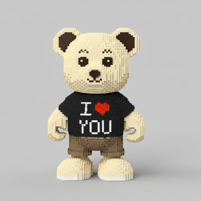 I love you bear | Building blocks