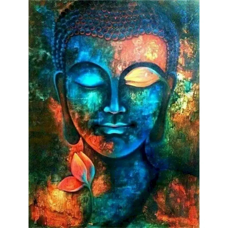 Buddha with Flowers | Paint by Numbers