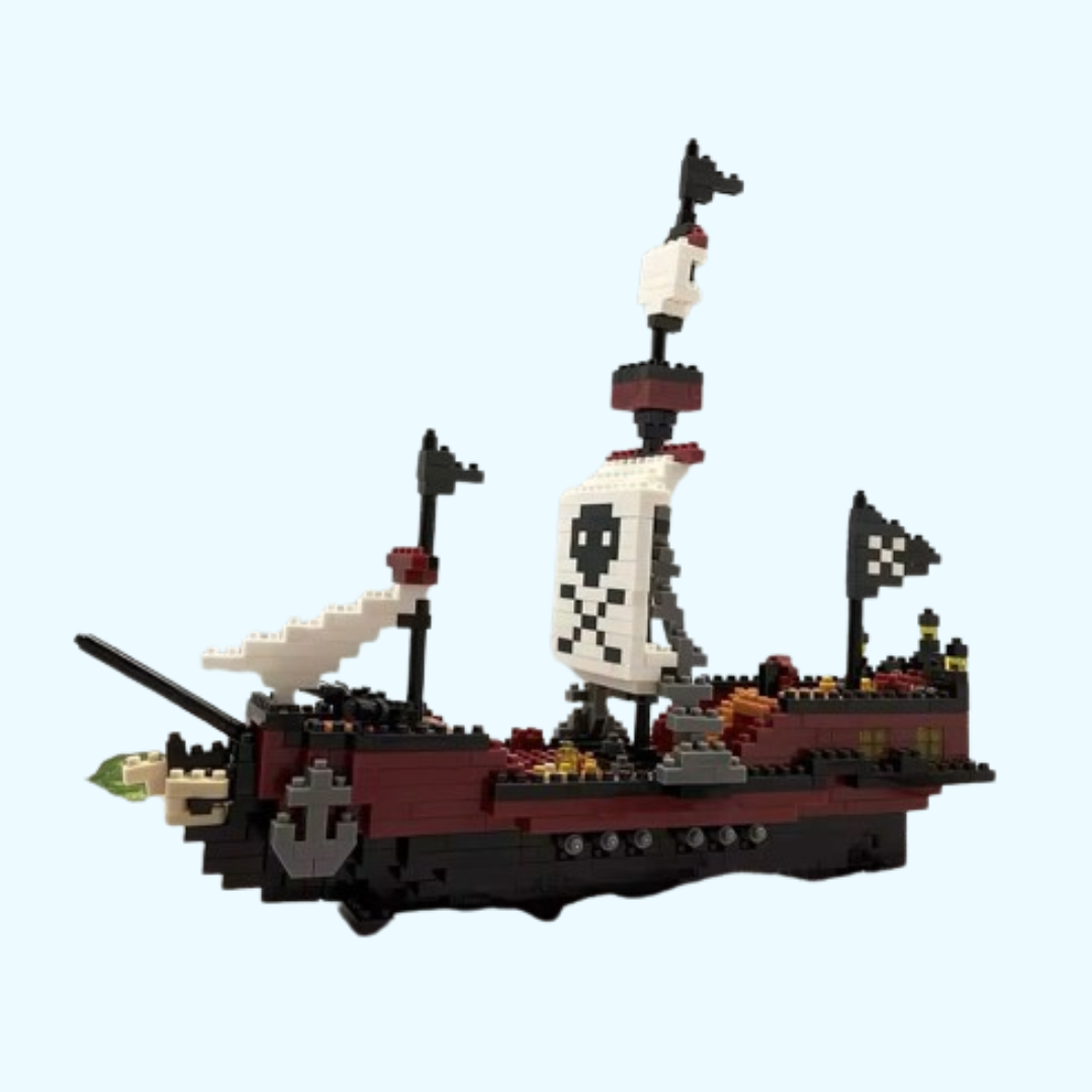 Mini Pirate Ship | Building blocks