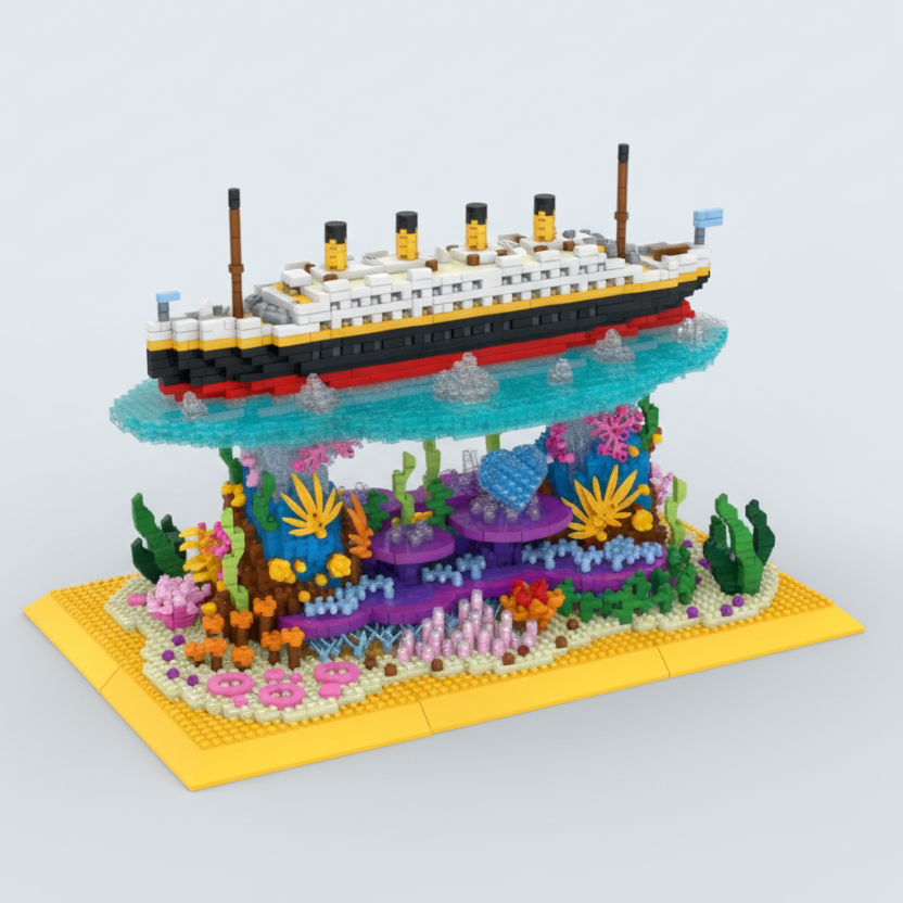 Titanic on plants | Building blocks