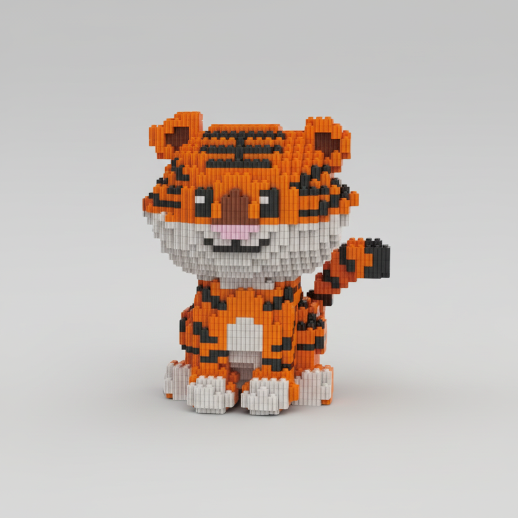 Tiger cub | Building blocks