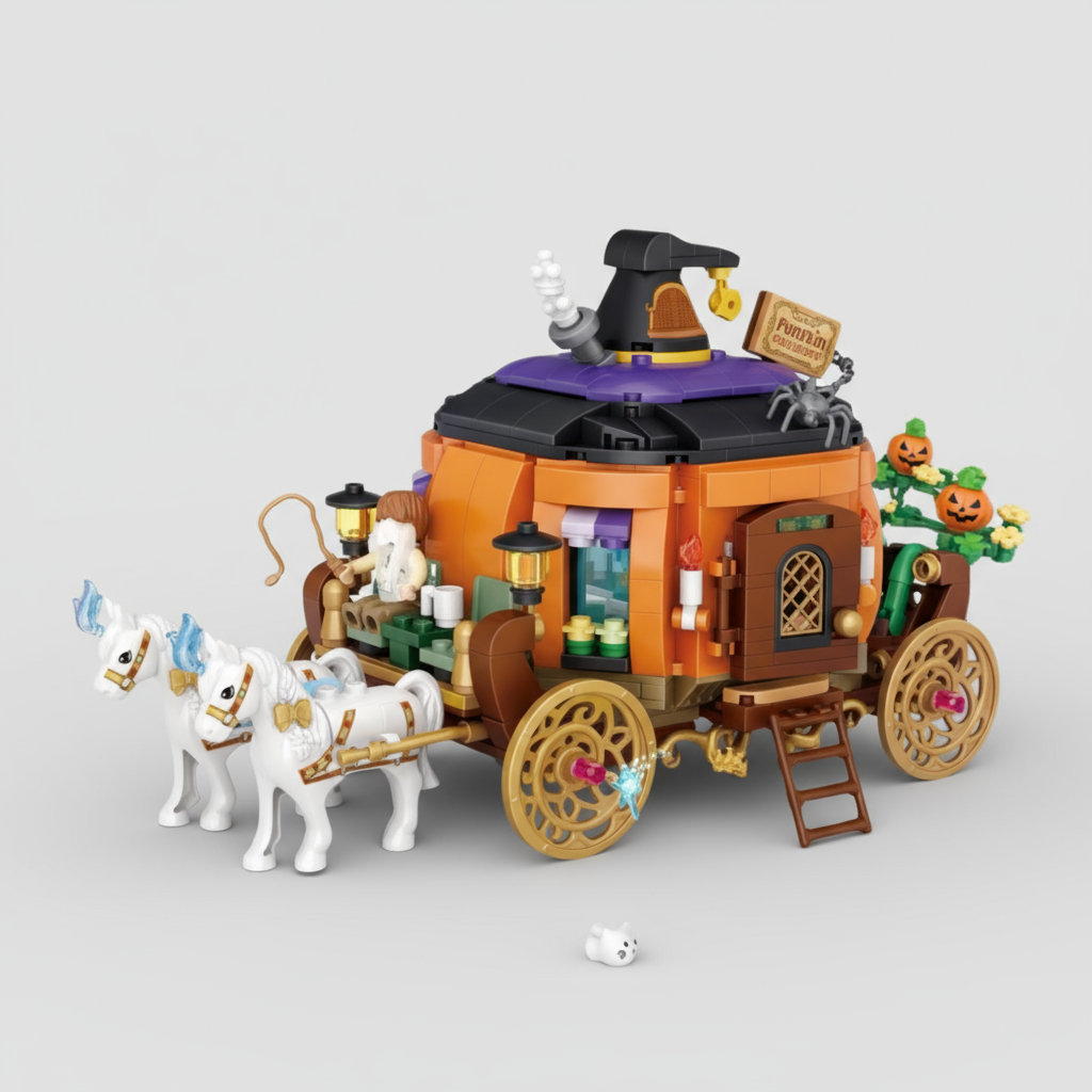 Pumpkin Carriage | Building Blocks