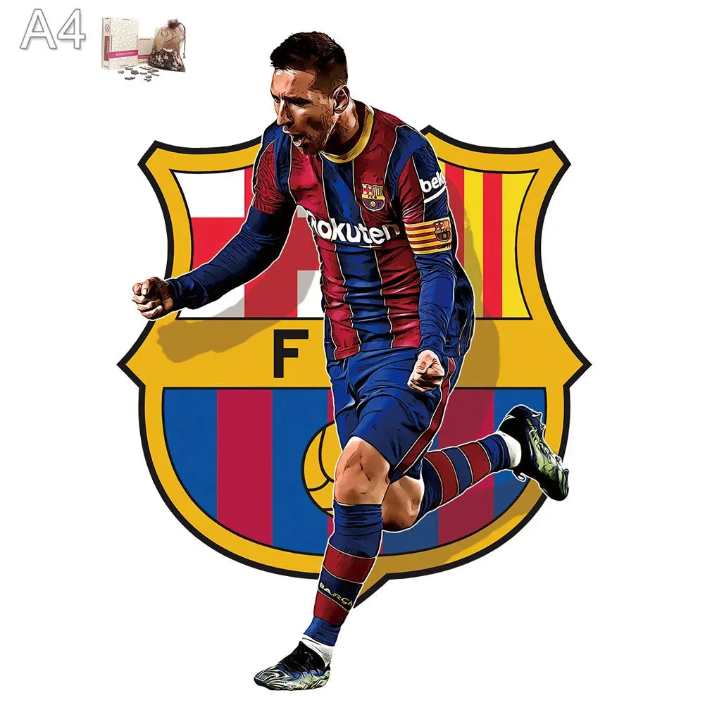 Messi Barcelona | Wooden Puzzle