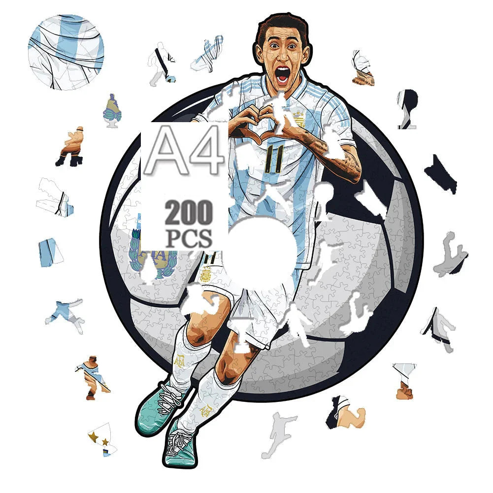 Ángel Di María | Wooden Puzzle