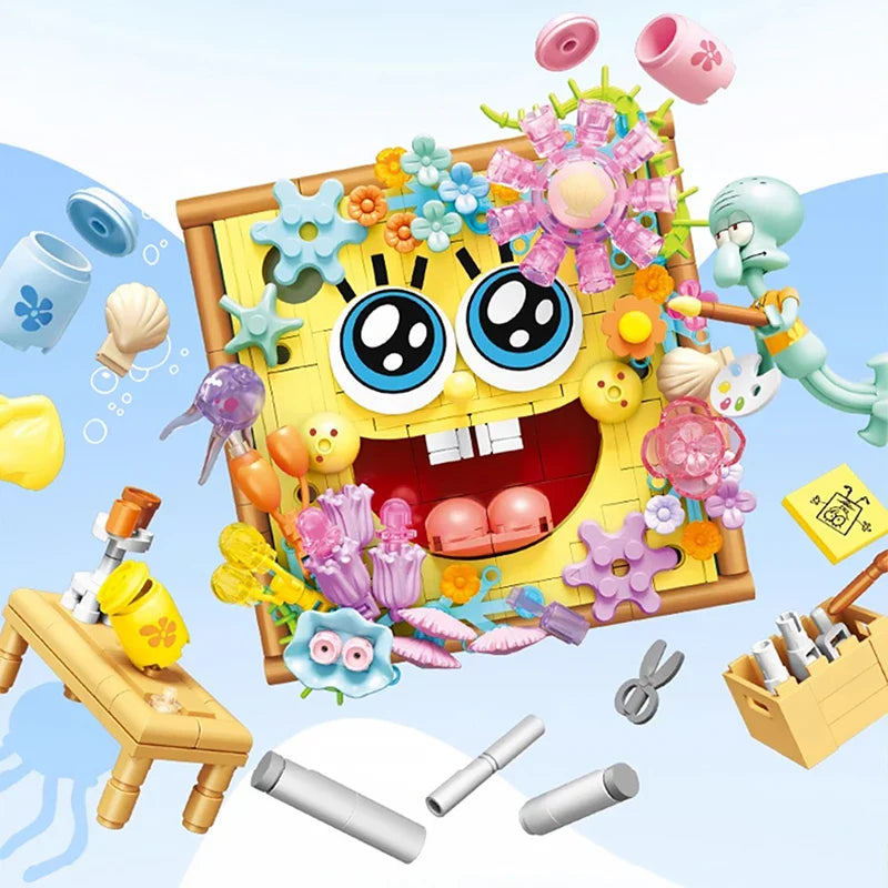 3D painting Sponge