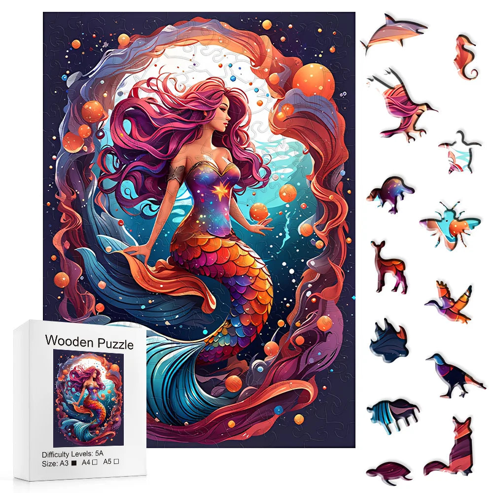 Mermaid | Wooden Puzzle