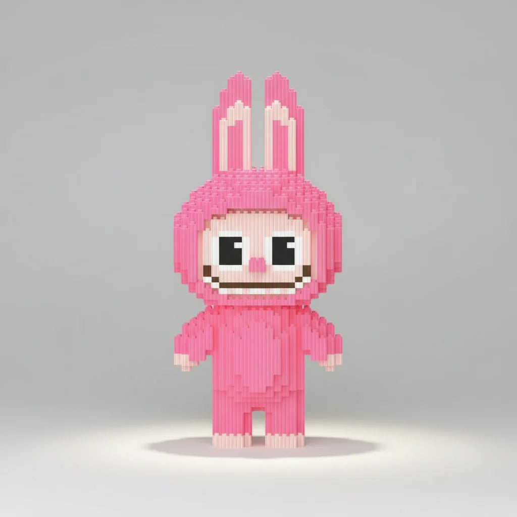 Bright Pink Labouwbouw | Building Blocks