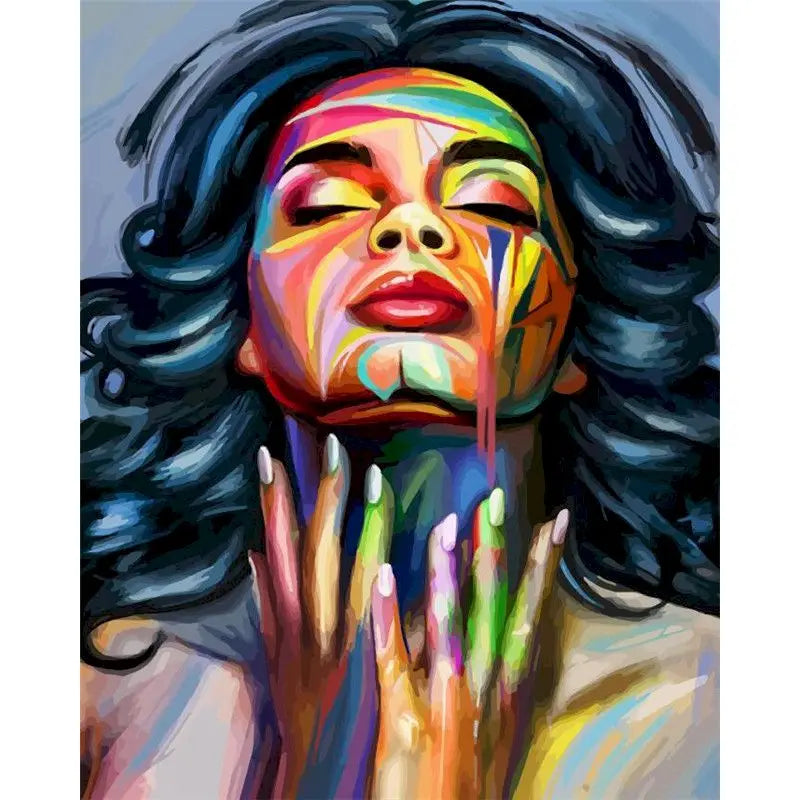 Abstract Woman | Paint by Numbers