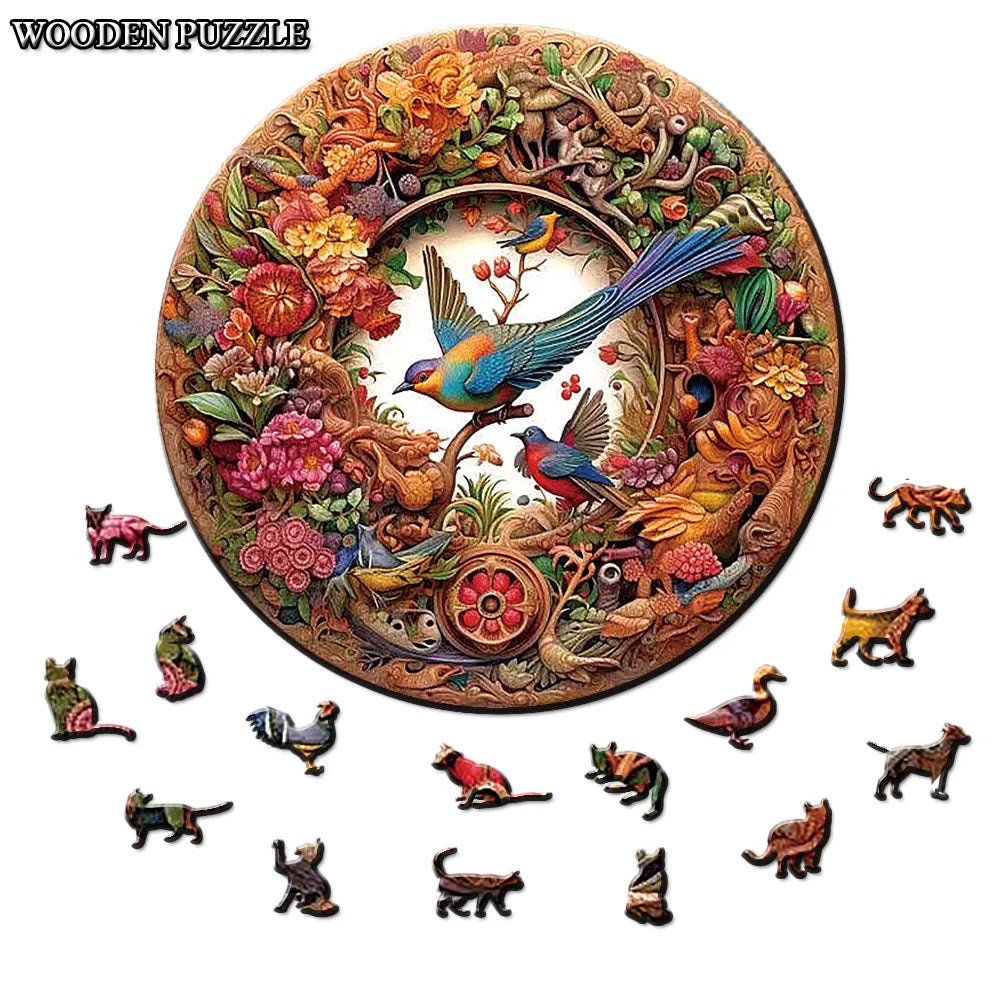 Beautiful Bird | Wooden Puzzle