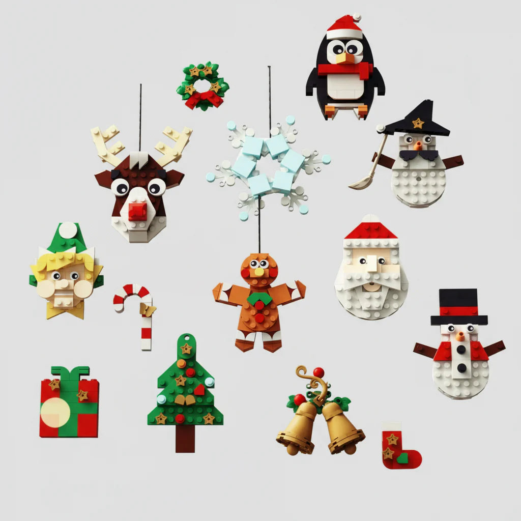 Christmas tree ornaments | Building blocks