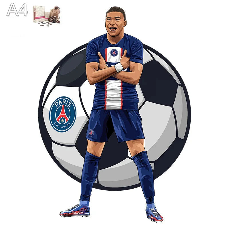 Mbappé PSG | Wooden Puzzle
