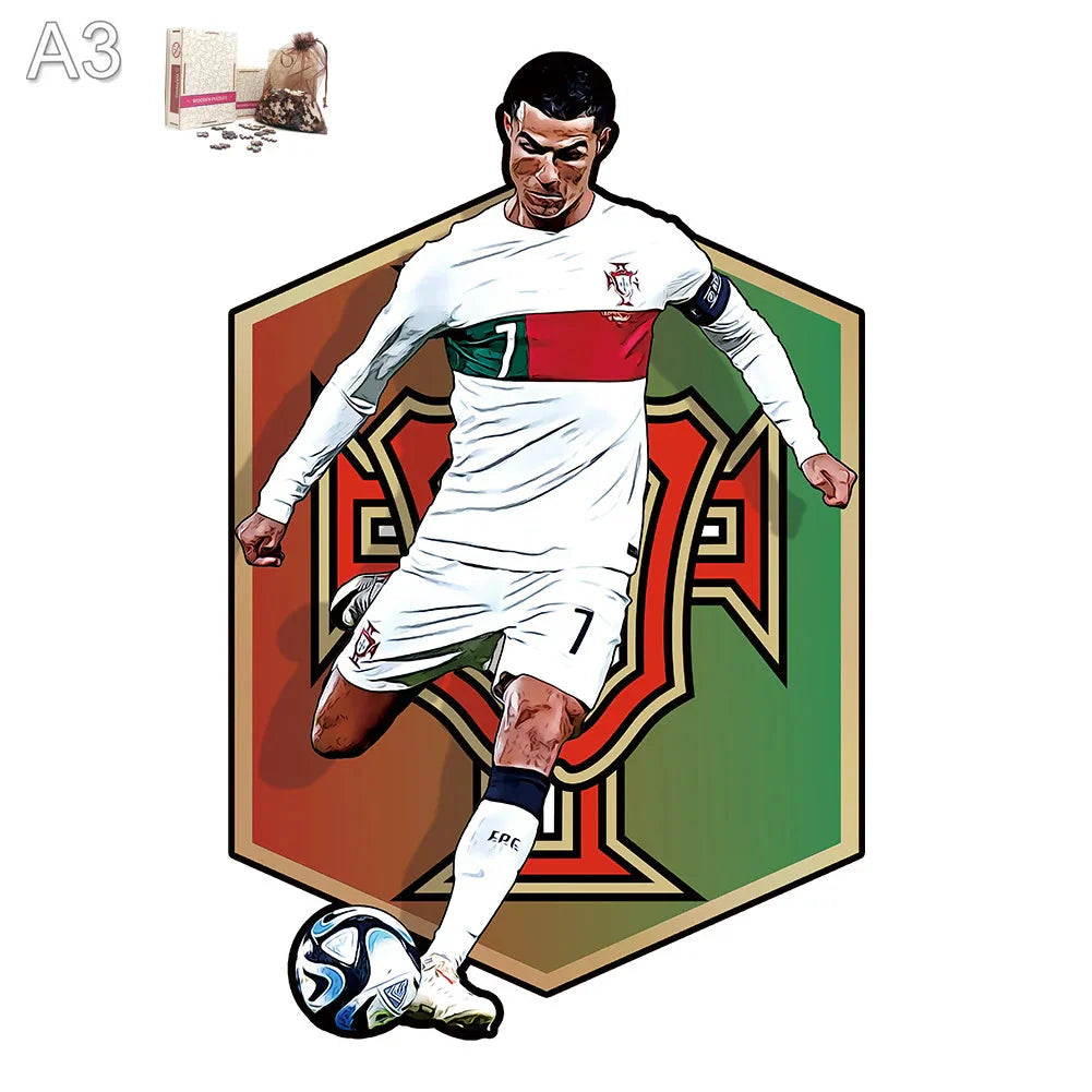 Ronaldo Portugal | Wooden Puzzle