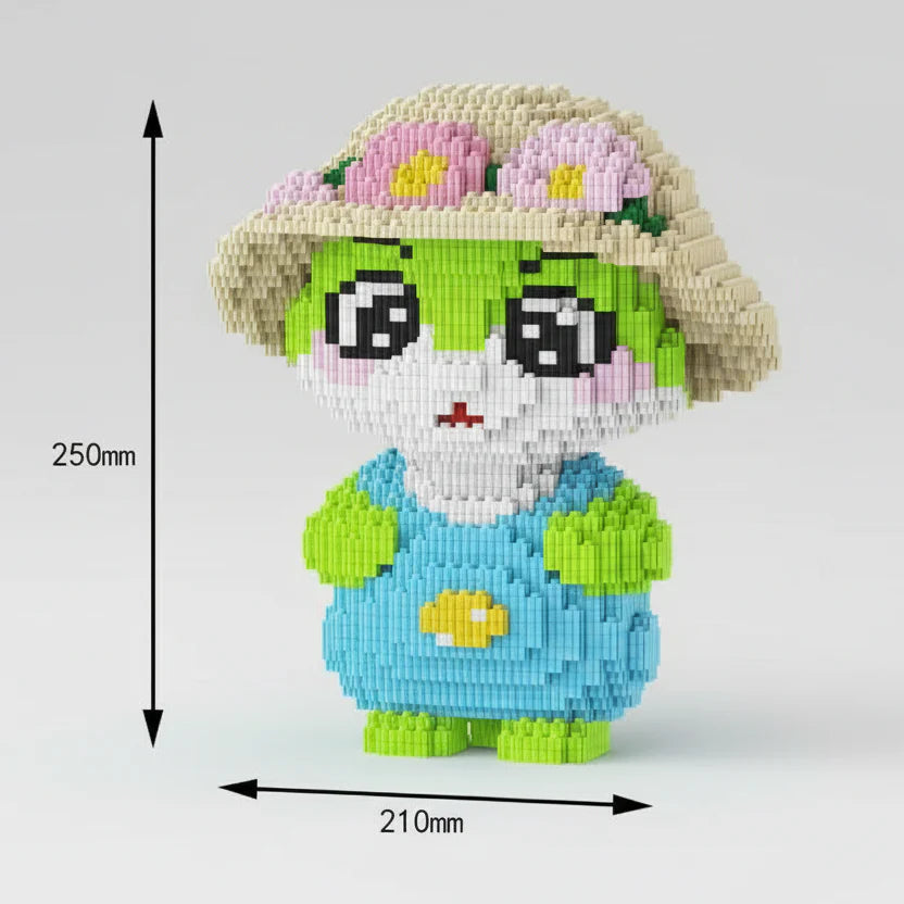 Turtle with Hat | Building Blocks