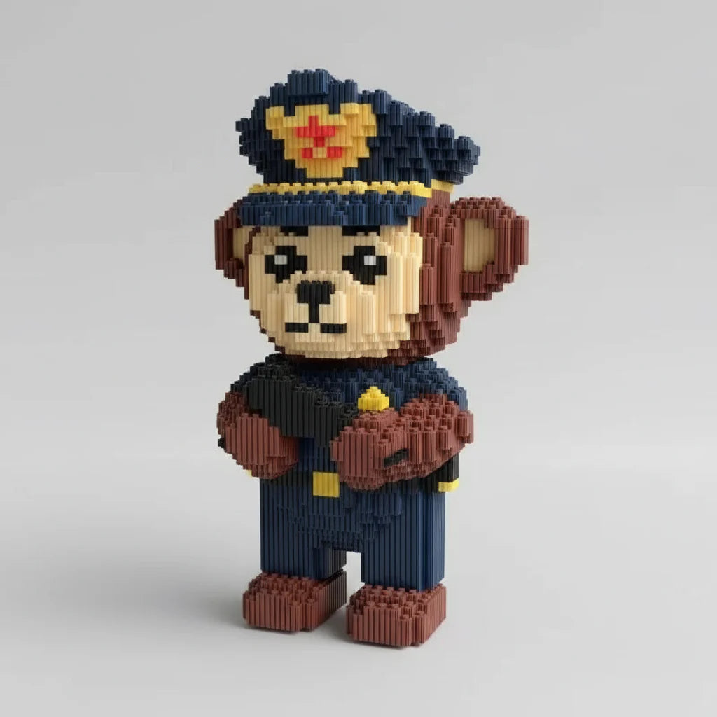 Police Monkey | Building Bricks