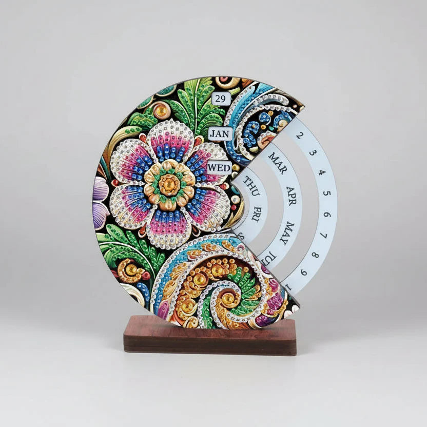 Flower | Calendar | Diamond painting