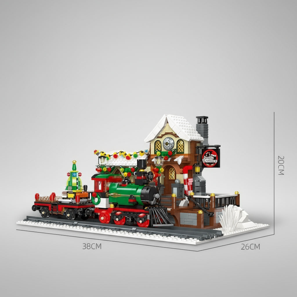 Christmas Train Station | Building Blocks