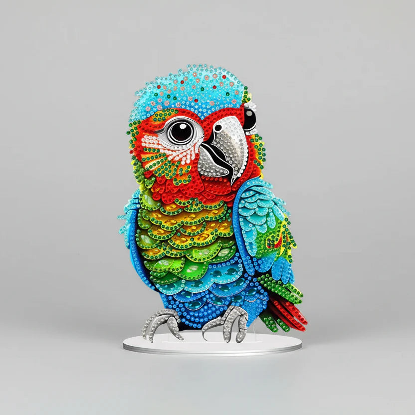 5D Parrot | Diamond painting