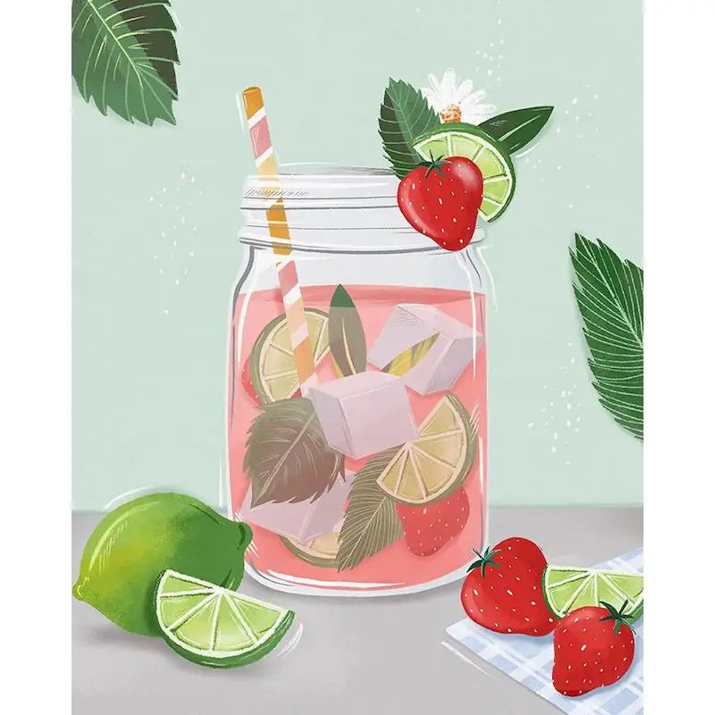 Delicious Drinks | Paint by Numbers