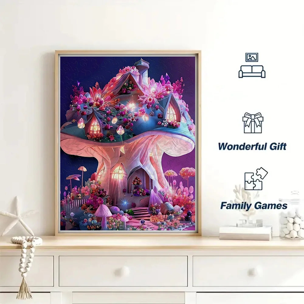 Magical Mushroom | Wooden Puzzle