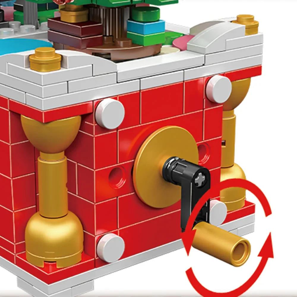 Musical Christmas village | Building Blocks