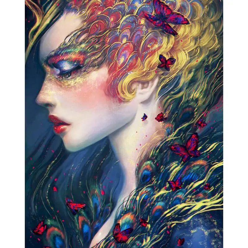 Abstract Woman | Paint by Numbers