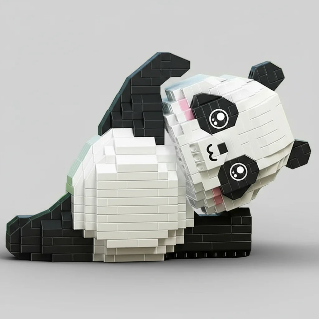 Yoga panda | Building bricks